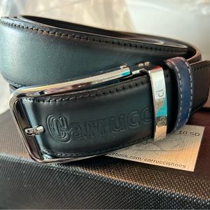 Carruci Leather Belt set of 2